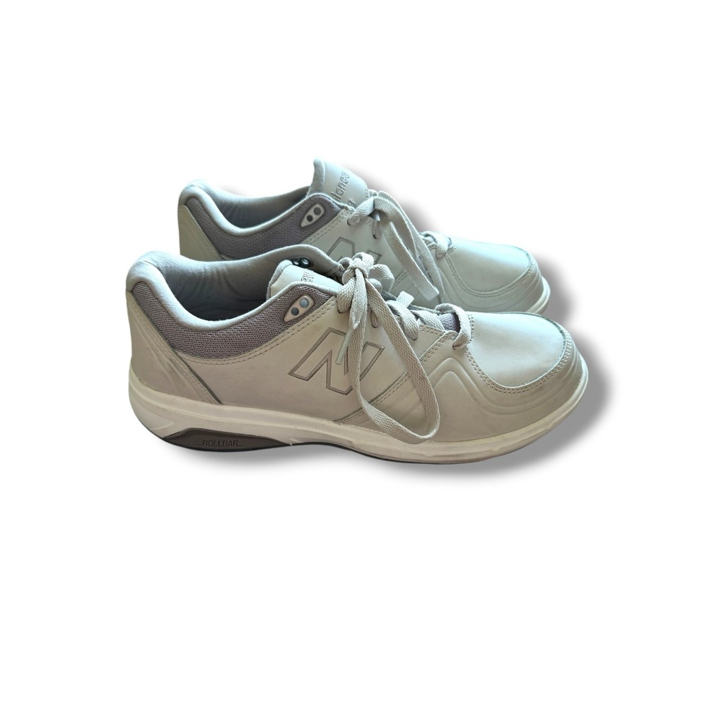 New Balance 813 Walking Shoes Womens 8.5 Gray Leather ROLLBAR WW813GY1